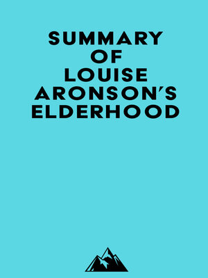 cover image of Summary of Louise Aronson's Elderhood